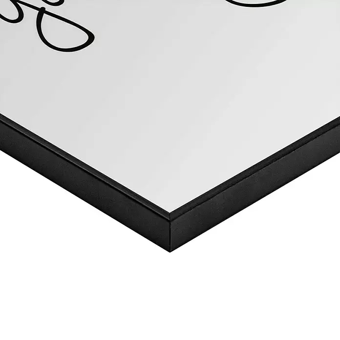 Reinders Bild Slim Frame Black - Always Kisses, B x H: 20 x 30 cm - Detailaufnahme