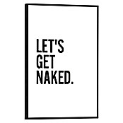 Reinders Bild Slim Frame Black (Let´s Get Naked, B x H: 20 x 30 cm) | BAUHAUS