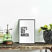 Reinders Bild Slim Frame Black (Let´s Get Naked, B x H: 20 x 30 cm) | BAUHAUS