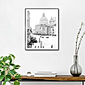 Reinders Bild Slim Frame Black (Classic Venice, B x H: 40 x 50 cm) | BAUHAUS