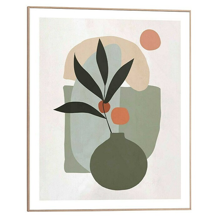Bild Slim Frame (Abstract Vase, B x H: 40 x 50 cm)