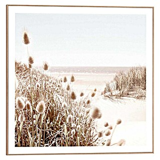 Reinders Bild Slim Frame Wood (Dune Beach, B x H: 50 x 50 cm)