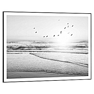 Reinders Bild Slim Frame Black (Beach Serenity, B x H: 70 x 50 cm)