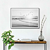 Reinders Bild Slim Frame Black (Beach Serenity, B x H: 70 x 50 cm) | BAUHAUS