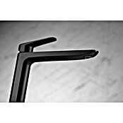 Camargue Tevere Grifo de lavabo alto (Negro) | BAUHAUS