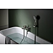 Imex Ural Grifo monomando de bañera (Níquel) | BAUHAUS
