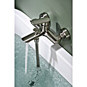 Imex Ural Grifo monomando de bañera (Níquel) | BAUHAUS