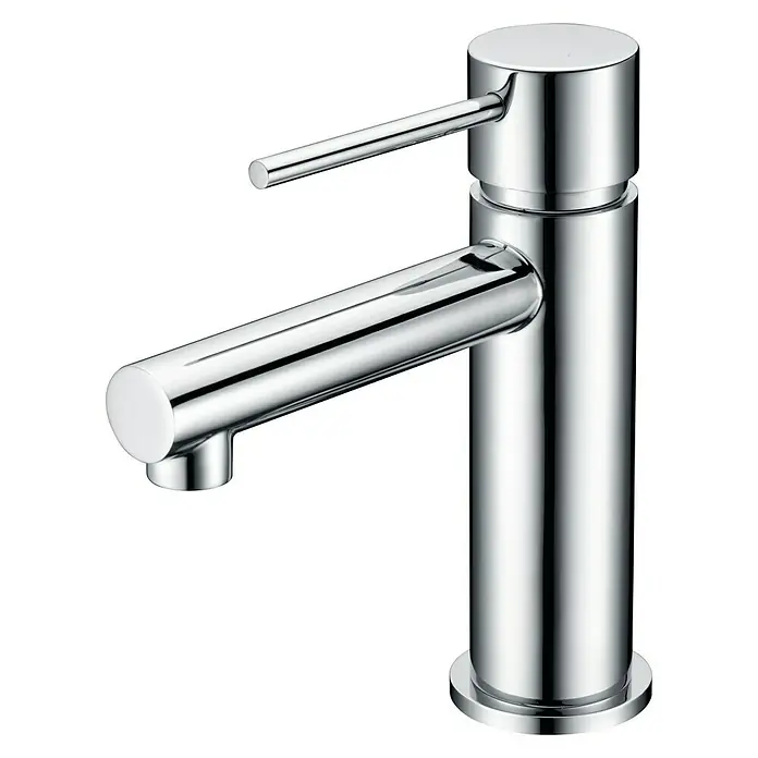 Imex Milos Stick Grifo de lavabo - Cromo - Elegante y moderno grifo de baño cromado. Un elemento de diseño para cualquier baño. Construcción duradera para un uso prolongado.