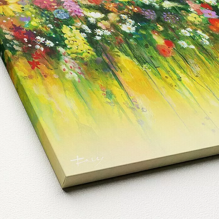 ProArt Leinwandbild - Abstraction II, B x H: 30 x 30 cm - Detailaufnahme