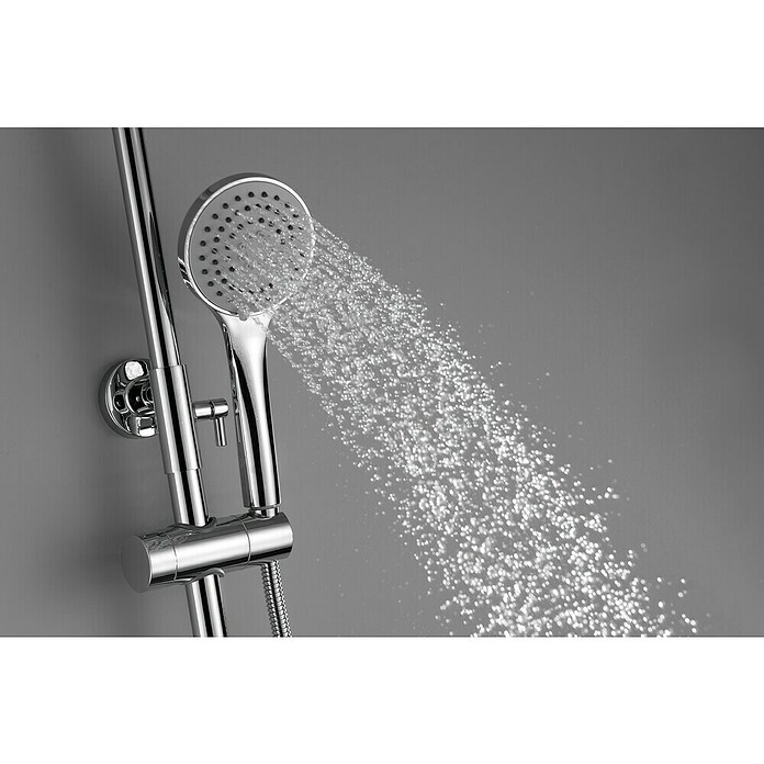 Imex Ural Sistema de ducha (Con grifo monomando, Cromo) | BAUHAUS