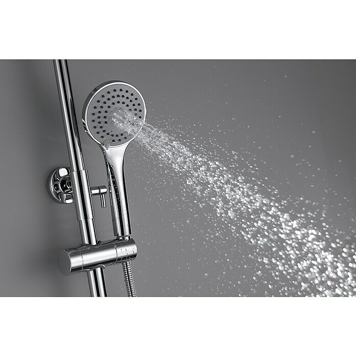 Imex Ural Sistema de ducha (Con grifo monomando, Cromo) | BAUHAUS