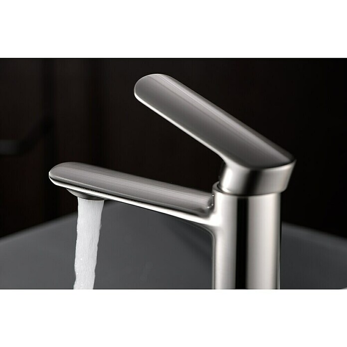 Imex Ural Grifo de lavabo (Níquel) | BAUHAUS