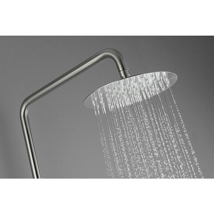 Imex Ural Sistema de ducha (Con grifo monomando, Niquel) | BAUHAUS