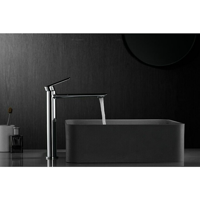 Imex Ural Grifo de lavabo alto (Cromo) | BAUHAUS