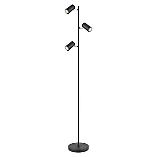 Globo Robby Stehleuchte (5 W, Höhe: 154 cm, Schwarz matt, GU10)