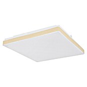 Globo LED-Deckenleuchte RAINA (12 W, L x B x H: 33 x 33 x 6 cm, Weiß, Warmweiß) | BAUHAUS