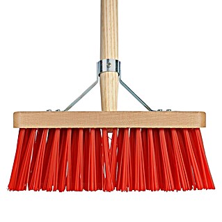 Talen Tools Straatbezem incl. steel (Werkbreedte: 28 cm, Materiaal borstelharen: Kunststof)