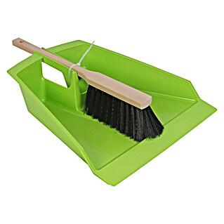 Talen Tools Bladschep met stoffer (Groen, Kunststof)