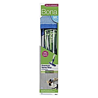 Bona Spray Mop Premium für Fliesen- und Laminatböden (Mikrofaser, 1 x Bona Spray Mop, 1 x Bona Spray Mop Refiller (Kartusche), 1 x Bona Mikrofaser-Reinigungspad)