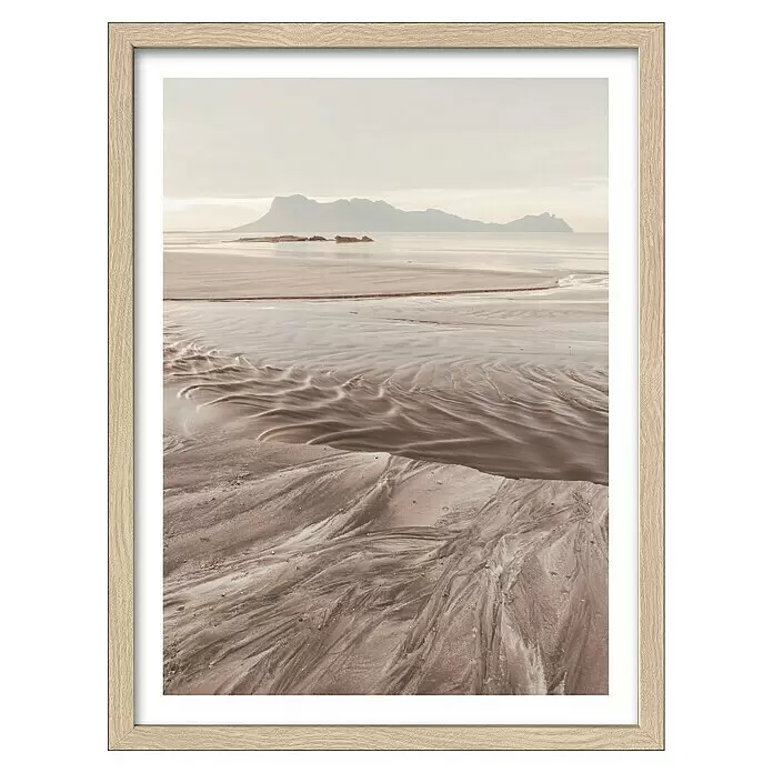 ProArt Bild Slim Scandic - Ebbe und Flut IV, B x H: 33 x 43 cm - Vorderansicht