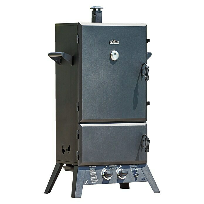 El Fuego Smoker XXLAnzahl Brenner: 2, Hauptgrillfläche: 56 x 35 cm, 5,86 kW Diagonal View