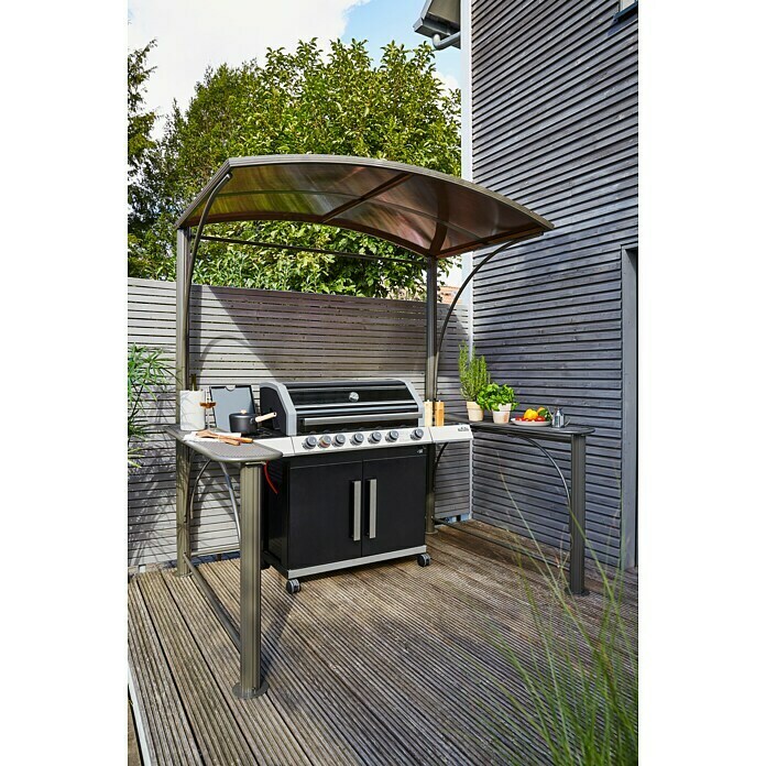 Kingstone KMS Gasgrill Cliff 650-1Anzahl Brenner: 6, Hauptgrillfläche: 89 x 45 cm, 24,5 kW Mood Shot