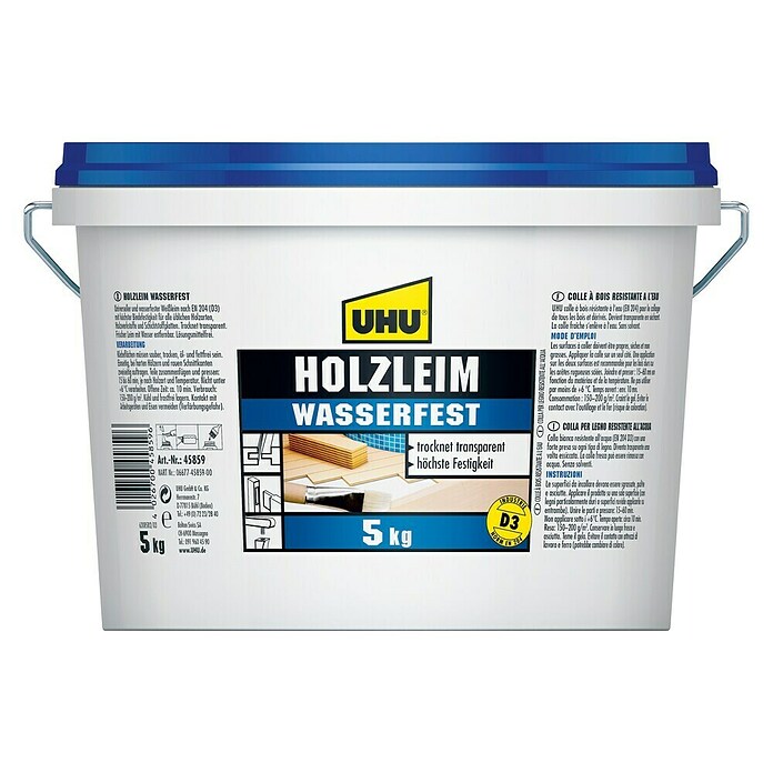 UHU HOLZLEIM 5 KG   WASSERFEST