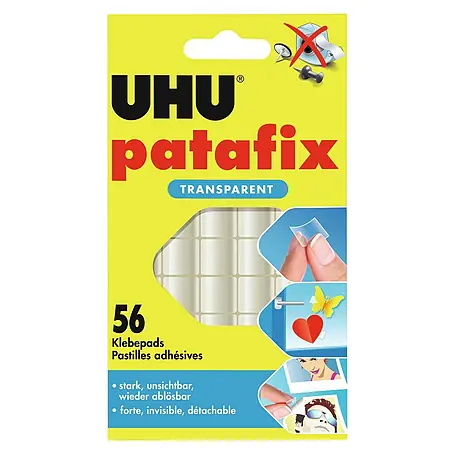 UHU  Klebepads Patafix Transparent