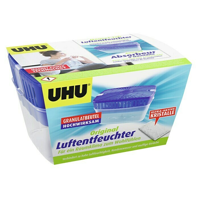 UHU Luftentfeuchter Originalpack (1 x Luftentfeuchter 1.000 g
