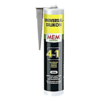 MEM Universal-Silikon 4in1 (Grau, 300 ml)