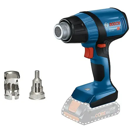 Bosch Professional AMPShare 18V Pistola de aire caliente de batería GHG 18V-50