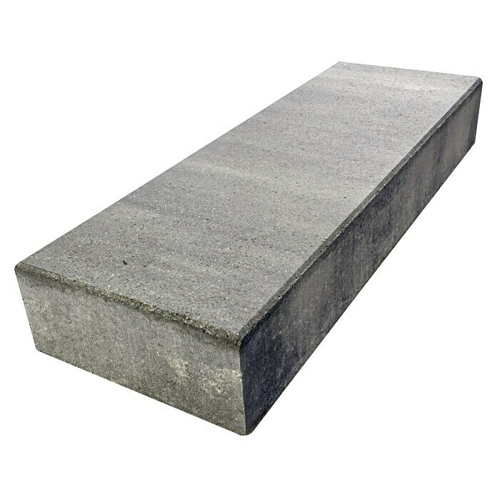 Diephaus Blockstufe VisaliaQuarzit, 100 x 35 x 15 cm, Glatt Diagonal View