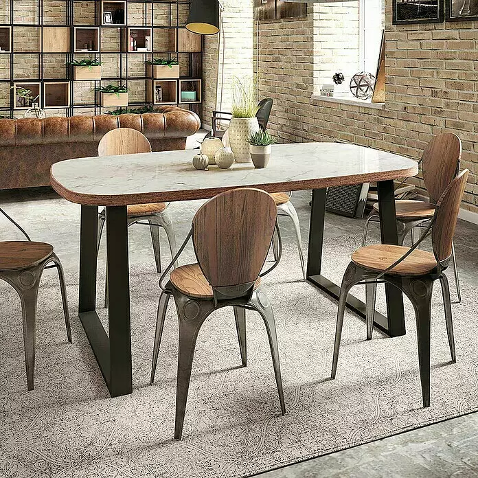 Rei Möbelfuß - L x B x H: 8 x 58 x 71,2 cm, Traglast: 250 kg, Stahl - Stimmungsaufnahme