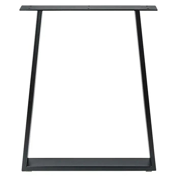 Rei Möbelfuß - L x B x H: 8 x 58 x 71,2 cm, Traglast: 250 kg, Stahl - Metall-Tischgestell mit einer robusten Konstruktion. Das moderne Design verleiht jedem Tisch eine stilvolle Note.