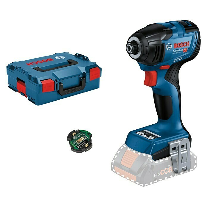 Bosch Professional AMPShare 18V Akku-Drehschlagschrauber GDR 18V-210 C (18 V, Ohne Akku, 210 Nm, Mit Bluetooth-Modul) | BAUHAUS