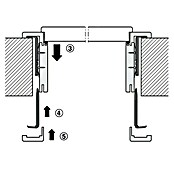 Häfele Zargenbefestiger Startec Frame Fix (Geeignet für: Holzzargen, Passend für: Wandstärke 125 – 165 mm, 6 Stk.) | BAUHAUS