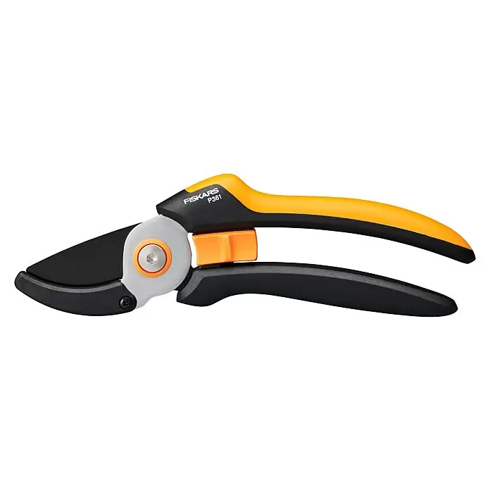 Fiskars Solid Gartenschere P361Amboss, Max. Aststärke: 20 mm Front View