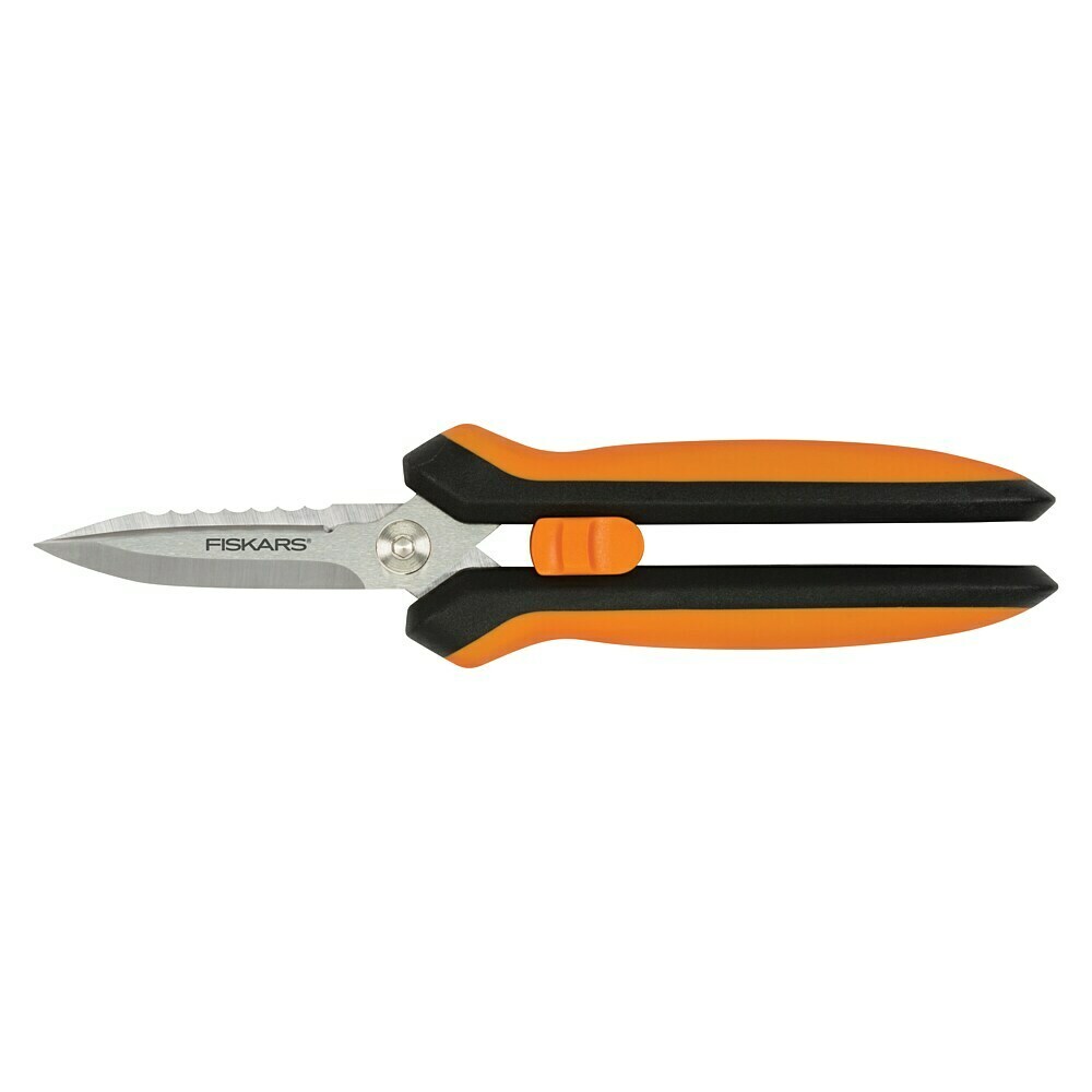 Fiskars Stoffschere RazorEdge 20,3 Cm – Scharf, Ergonomisch, Für Jeans, Leder & Mehrere Stofflagen