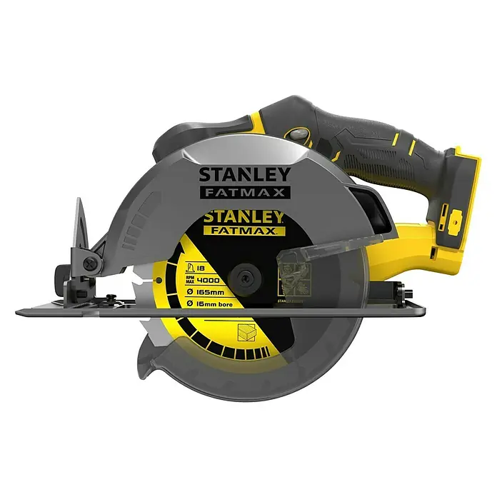 Stanley FatMax Akku-Handkreissäge SFMCS500B-XJ - 18 V, Ohne Akku, 4.000 U/min - Stanley Fatmax Kreissäge. Leistungsstarke Akku-Kreissäge für präzise Schnitte in Holz und anderen Materialien, ideal für Profis und Heimwerker.