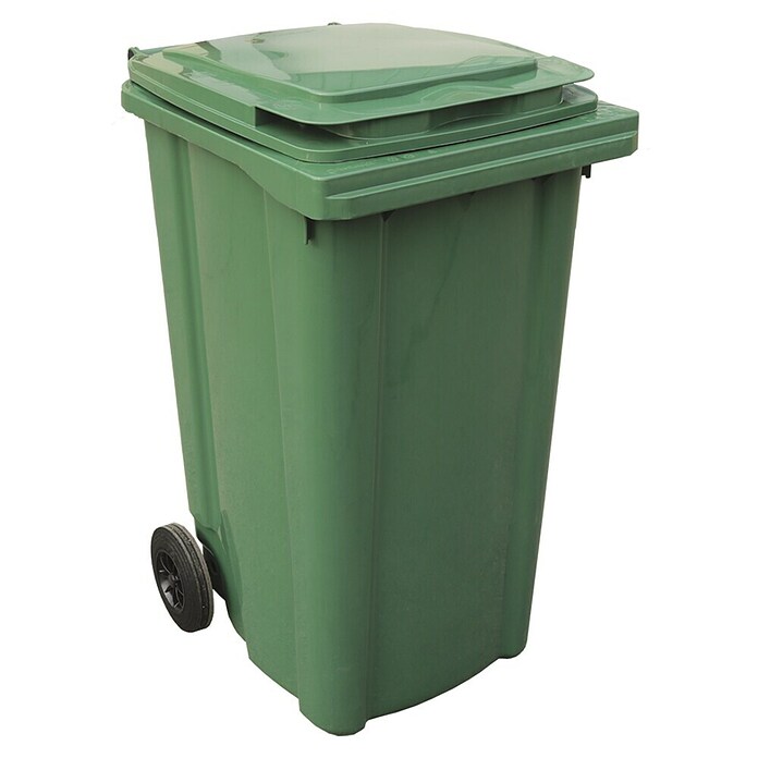 Fasce Elastiche Per Bidoni Della Spazzatura Con Gancio In Acciaio Inox - Set Da 3 In Gomma Resistente, Adatte A Secchi Da 13 A 30 Galloni (Verde Oliva, Nero, Blu) - 2