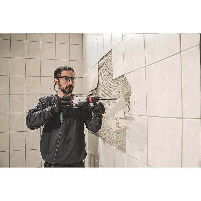 Metabo Martillo combinado 2860 Quick Set (880 W, 3,2 J, Alojamiento SDS-Plus) | BAUHAUS