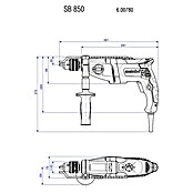 Metabo Kombihammer KHE 2860 Quick Set (880 W, 3,2 J, SDS-Plus-Aufnahme) | BAUHAUS