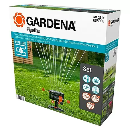 Gardena  Pipeline-Start-Set Viereckregner