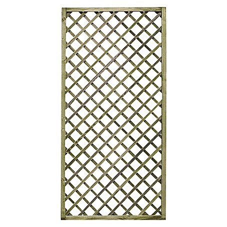 Cerland Celosía de madera Premices (An x Al: 90 x 180 cm, Natural)
