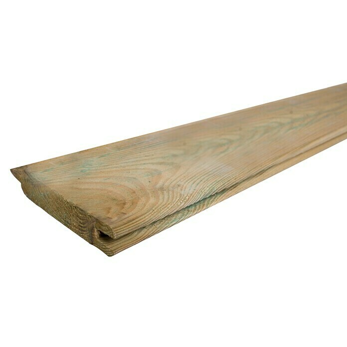 Traviesa de madera (90 x 25 x 5 cm, Hormigón, Efecto madera)