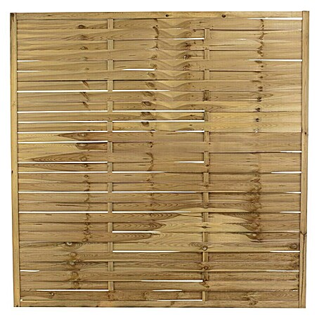 Cerland Celosía de madera Natura (An x Al: 180 x 180 cm, Natural)