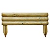 Cerland Bordura Bocage (L x An x Al: 55 x 2,5 x 30 cm, Madera, Marrón) | BAUHAUS