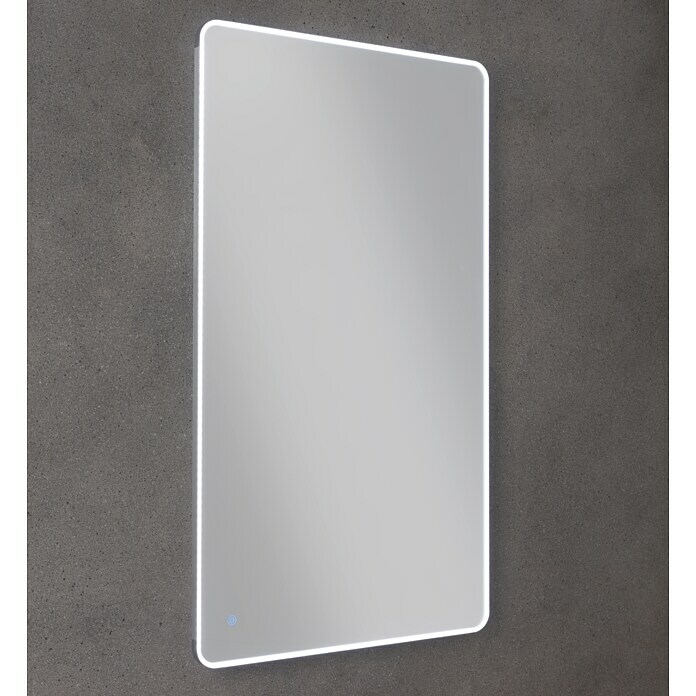 Camargue Lichtspiegel Frame (120 x 68 cm, Leuchtmittel, Mit abgerundeten Kanten) | BAUHAUS