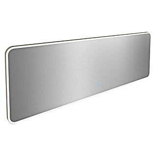 Camargue LED-Lichtspiegel Frame (Mit abgerundeten Kanten, 40 x 120 cm, Berührungssensor)