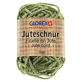 Glorex Juteschnur (10 m, Hellgrün)